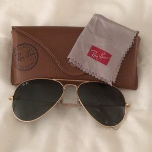 RAYBAN AVIATOR SUNGLASSES